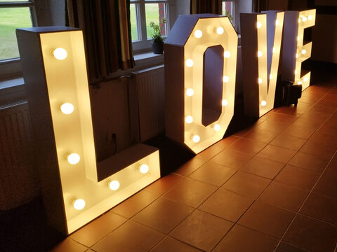 Leuchtbuchstaben Fürstenau